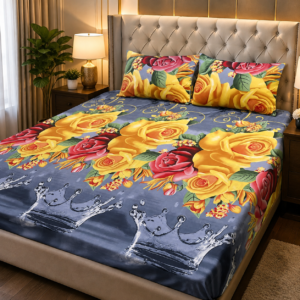 c5a207b9befc12c8d10ddc99f5df203b 3D Crystal Cotton 3-piece Bedsheet Set AY0010015