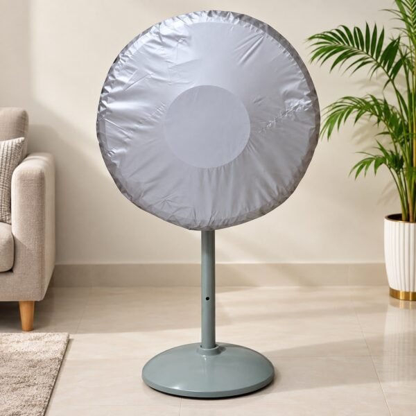 c6b81b43b29e46009d60c3ffd9de34a4 Waterproof & Dustproof Pedestal Fan Cover - Universal Size