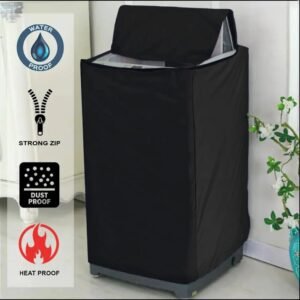Waterproof Top Load Washing Machine Cover – Durable Parachute Fabric, Random Color