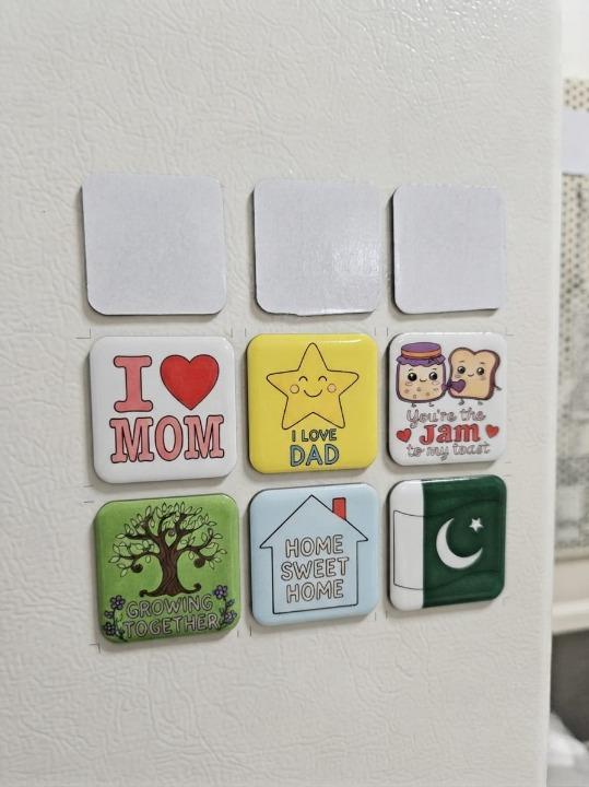 c83b598c60c0b1ed02cdc07de81e7291 DIY Fridge Magnet Paint Kit – 6 Magnets & 6 Paint Sheets Creative Art Set