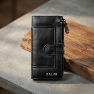 c8484705ebe87e28760ccbbc475af8ad Premium Balisi Leather Long Wallet – Elegant Bi-Fold Business Clutch & Multi-Card Travel Organizer for Men