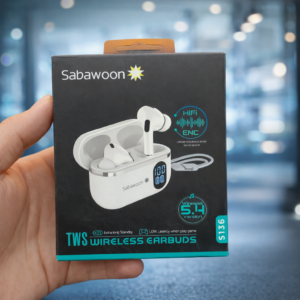 c926d0df149c23dd47d40d477f468269 Sabawoon ST36 TWS Wireless Earbuds Bluetooth 5.4 with ENC & Digital Display