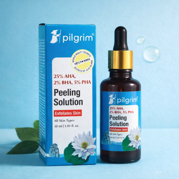 c9e4be91539492c6719ac6e4fa655f6e Pilgrim 25% AHA, 2% BHA, 5% PHA Peeling Solution – Advanced Skin Exfoliating Serum, 30ml