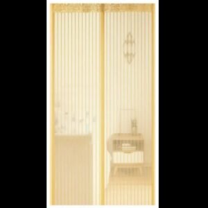 Premium Quality Mosquito Magic Mesh In Hard Box With 20pcs Double Tape Stickers And 12pcs Hocks For Easy Installation