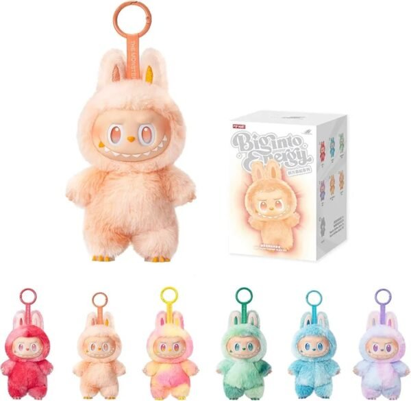 cbe818ecbe8a64008c858ed705c39d08 LABUBU Plush Blind Box Doll Keychain | Random Design Bag Charm Collectible Toy - Random Color