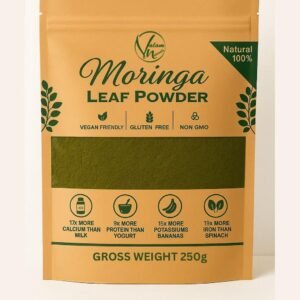 Organic Moringa Leaf Powder | Natural Superfood For Weight Loss, Immunity Boost, Energy Support & Height Growth | Refined Herbal Supplement