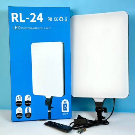 cc1f9198c6b3bf3c4c6d76a52cea9ec9 RL-24 LED Photographic Fill Light - Electronics Accessory Designed For Lighting Application (24 inch) - Stand Not Included