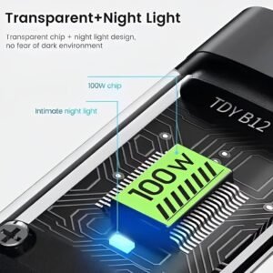 3 In 1 Charging Cable Durable Aluminum Alloy Strong Build Reliable Utility Perfect Choice For Daily Charging Needs (Random Color)