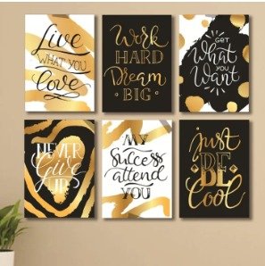 cd98710e7b39f079f974146655d6c62f Set of 6 Wooden Photo Tile Wall Art Frames (8×11 Inches) – Premium MDF Spiritual Wall Décor with Easy Stick Back