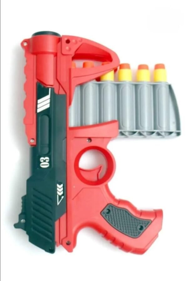 cda51927d6fb1768aa5f5a4af21ef0ca Nerf Gun 288-03 Soft Bullets Dart Blaster – Original Imported Multicolor Toy Gun for Kids (Random Color)