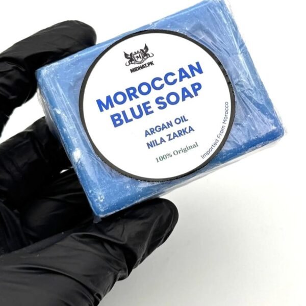 d14345677236d8fdd46d308f32dc0c1d Midhat Apparel Moroccan Blue Soap With Premium Quality Gentle Cleansing And Refreshing Experience For Daily Use