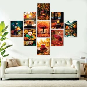 d1cce7ab9359ff5af6e585db97a70305 Set of 9 Premium Wall Art Photo Tiles – Modern Home Decor Sets 8x11