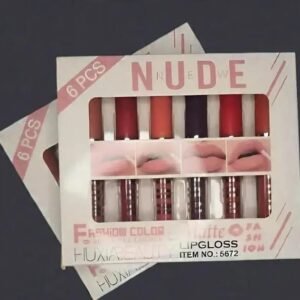 d669ce1870888ea998018b96fa81cdaf 6 Pcs Nude & Red Matte Lip Gloss Set | High Pigmented Long Lasting Liquid Lipstick Collection
