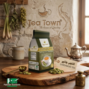 d71448f7161dfa88ab2e6ee676b1058a Tea Town Cardamom Tea Elaichi Chai Unique Aromatic Blend
