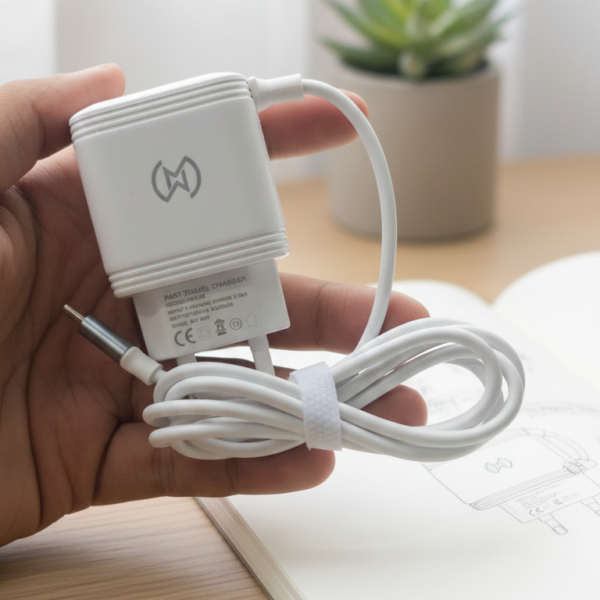 d7b5c4c5b7675d34798b257595153400 WM 27 3.1A Fast Micro USB Charger with Dual USB Ports – Cable & Adapter by WM