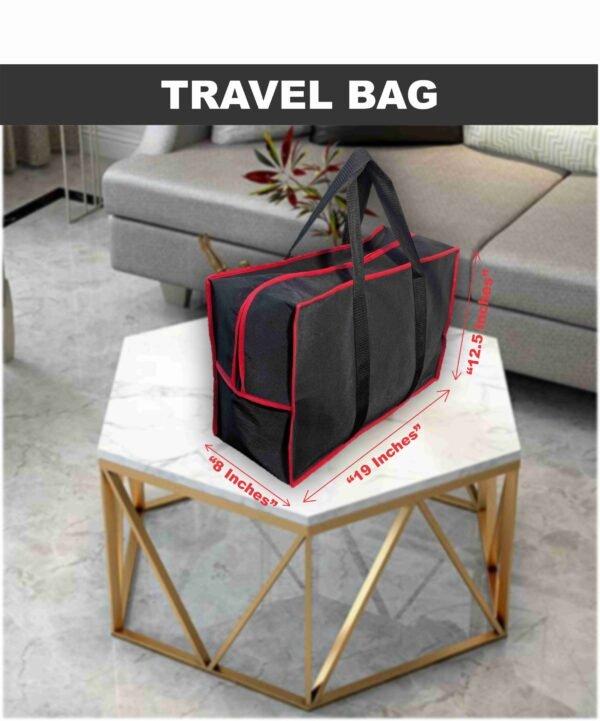 TRAVEL BAG MADE UP FUSING 110GSM
