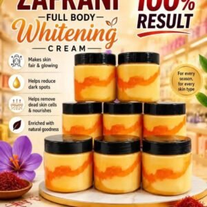 da8165bf751e7559c5fe46062645447d Zafrani Whitening Cream With Serum 250g Jar Brightening Formula For Soft Radiant Skin
