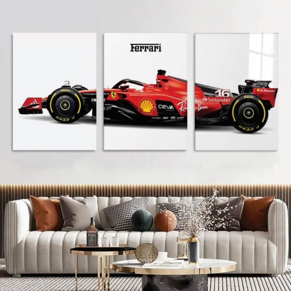 Set of 3 Premium Wall Art Photo Tiles – Modern Home Decor Sets
