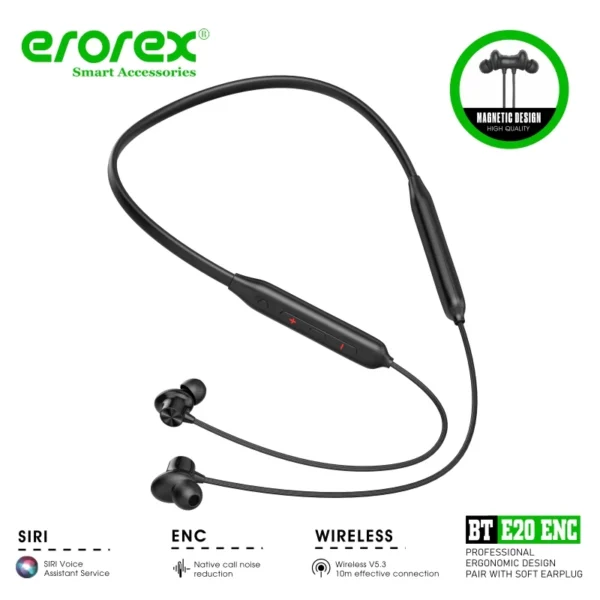 dac73cf2e560264c9bb14a757a2724a6 BT-E20 ENC Wireless Bluetooth 5.3 Neckband Music Call Player