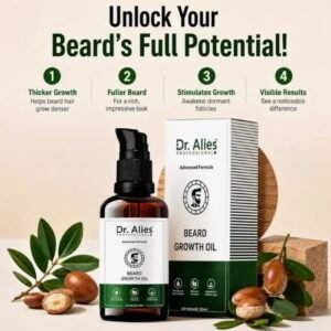 Screenshot Dr Alies Professional Beard Oil - Grooming Product Designed For Beard Care And Daily Maintenance Routine - 30ML