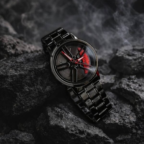 dc8939efb305cbbb7f9780e77bf05de3 Men's Stylish Spinning Dial Watch – Premium Rotating Wheel Design Wrist Watch for Men (Without Box)