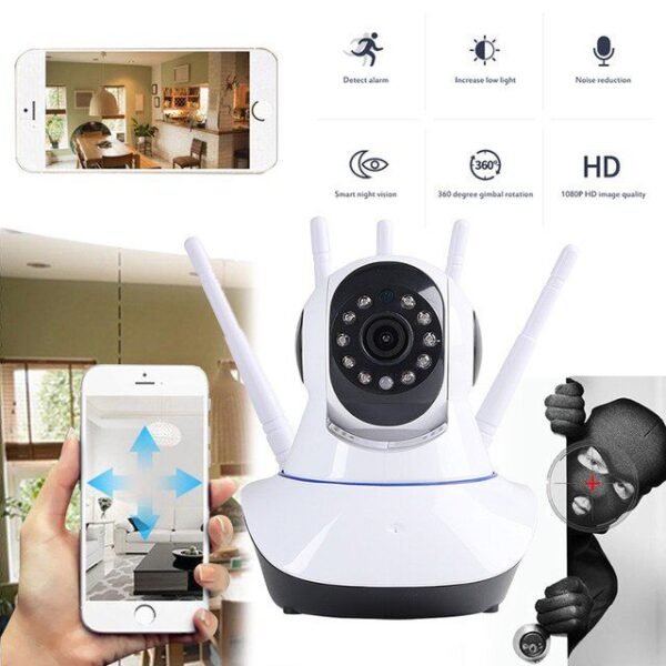 dd5287201609b4230da1fc453ac801f9 Speed-X 5 Antenna Night Vision Camera (CA-Q5-5) 1080p HD - V380 Pro