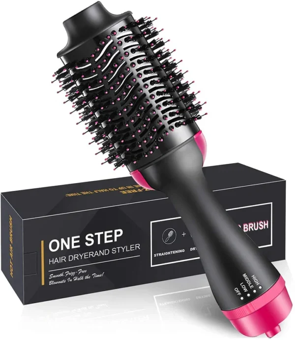 dd68beac133ce1f0e5b4adae4e8e4f9e One Step Hair Brush And Dryer | Hair Volumizer Styler Comb 1000W Hair Straightener Curler Roller | One Step Hair Curler