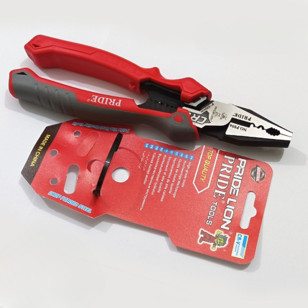 ddb2636bdcab228f9efd9d318d4ae915 PRIDE Professional Combination Pliers 8 Inch (230mm) Heavy Duty Multi-Purpose Hand Tool