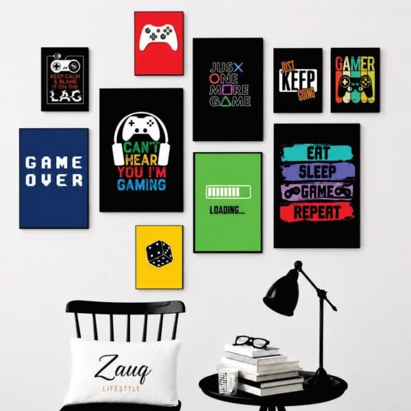 de22d647f46fbbfb9345040fc5949bb2 Gaming Wall Art Set – 10 Frames (Premium Photo Tiles)