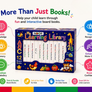 12-in-1 Little Learning Library Box – Educational Board Books