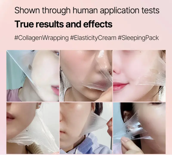 e09fe476a2fe40144d072905f7ef92d2 Medicube Collagen Overnight Wrapping Peel Off Facial Mask Pack 75ml Korean Skincare For Radiant Hydrated Skin - Made In Korea