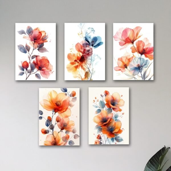 e156cbadf83149ae9e7a5e1d6dbae0be Set of 5 Premium Wall Art Photo Tiles – Modern Home Decor Sets 8x11