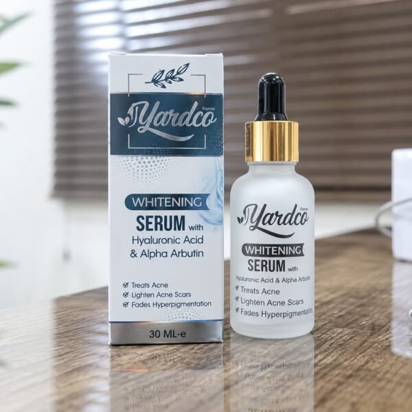 e16c5f0aabab8c42dffad598a811dc04 Yardco Whitening Serum With Hyaluronic Acid And Alpha Arbutin Anti Acne And Dark Spot Corrector For Men 30ml