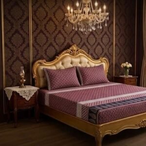e20021ab684e589ce37863d15c996e56 3D Crystal Cotton 3-piece Bedsheet Set AY0010047