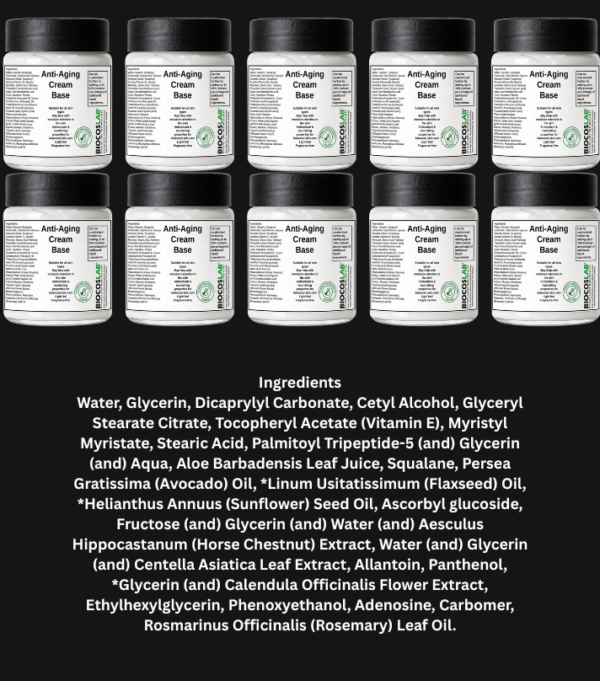 e46eb86bc97166baa4a1971e16de06be Bioscoslab Anti-Aging Cream Base (500g)