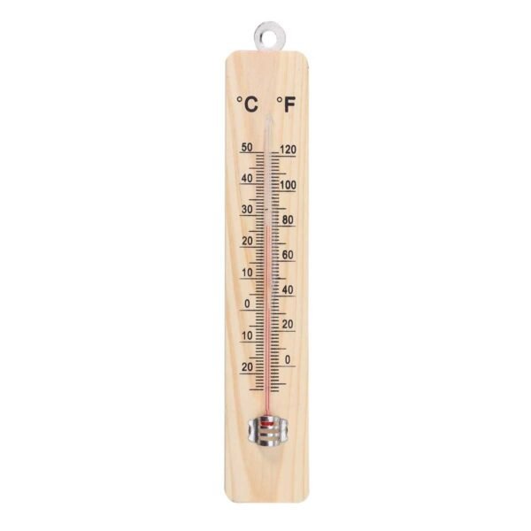 e64bf30bf47c80b5e8988f0df0308fb7 Wall Thermometer Wood Room Temperature Meter Durable Reliable Easy To Read Practical Choice For Home Office Garden And Laboratory Use