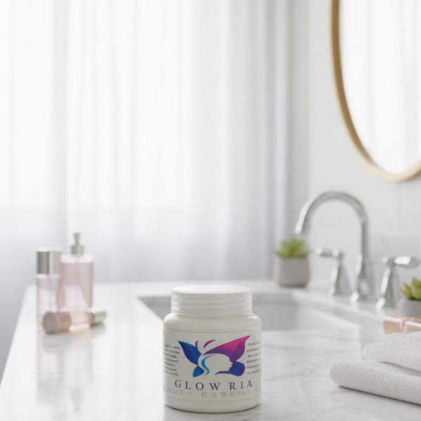 Glow Ria Zafrani Whitening Cream Natural Skin Care Formula Brightens Complexion Reduces Dark Spots Enhances Smooth Radiant Glow - 200g