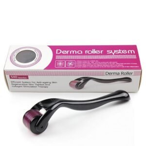 e72241c18912d1ef7075fe7578a857fb Titanium Needles Derma Roller 0.5mm Length Size - Skincare Product Designed For Beauty And Daily Skincare Routine - With Box