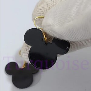 e76418e86fe1536994f0f4cc8ef1e2e8 Minnie Mouse Design Cute Earrings Very Light Weight Acrylic Earings