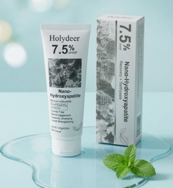 e8ad42895fe1fb3c4e97cfc4c5bc35cb Holydeer 7.5 Percent Nano Hydroxyapatite Toothpaste 120G Enamel Repair Sensitivity Relief Whitening Practical Choice For Daily Oral Care
