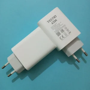 e9985b9d48a001445b2f54537ad6cf26 Tecno 45W Original Fast Charging Power Adapter | USB Type-A Wall Charger for Tecno Smartphones | 45W Fast Charger
