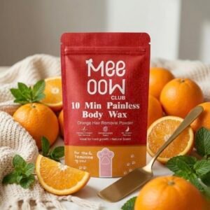 Screenshot Meeoow Club 10 Min Painless Body Wax Orange Hair Removal Powder 100g Gentle Effective Formula For Smooth Skin And Easy At Home Use
