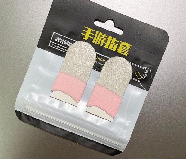 Pair of Gaming Finger Sleeves Sweat Proof Breathable Thumb Sleeves For Mobile Gaming Durable Quality Comfortable Fit