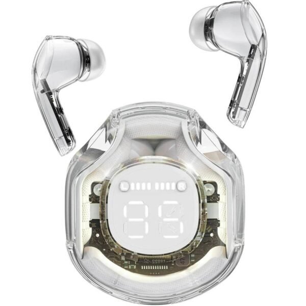 ec95c2eb2d0368ec74d4699d97aca2e0 Air39 Transparent Wireless Earbuds with cover | Bluetooth 5.3 TWS AirBuds with LED Display