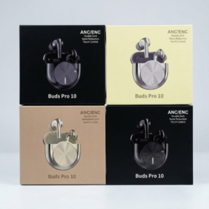 ecf06a2fc212c5a25c69ce3fd85964c1 Buds Pro 10 ANC/ENC Wireless Bluetooth Earbuds – Touch Control | Noise Reduction | Random Color
