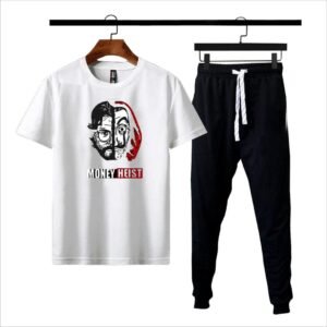 ee525858d95fb5116ec8ac59fb182da7 Premium Micro Men’s Tracksuit Money Heist Print – Comfortable Sportswear | Gym & Workout Suit