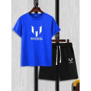 eeb3d79be5283dac20d32ee55375ea3e Printed Half Sleeves Cotton Jersey Summer Tracksuit for Boys, – Soft and Comfortable Fabric Summer T-Shirt and Shorts Set