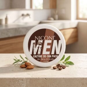 ef2fad92826e6cba3dfa347ff4544cf2 Niconi Men Enzyme De-Tan Pack for Face & Body – 180g