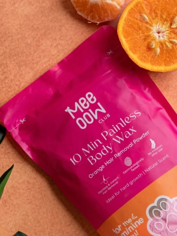 f2339a4829759c82ba5410d505e3857a Meeoow Club 10 Min Painless Body Wax Orange Hair Removal Powder for Women
