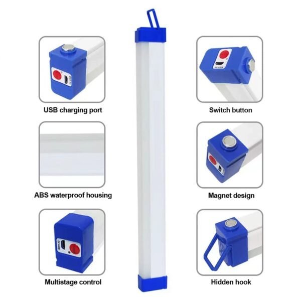f2f6dfcacdba8daf52ca97a94b7252d5 Tube Light Big Emergency Rechargeable Outdoor LED For load shedding camping and everyday lighting needs